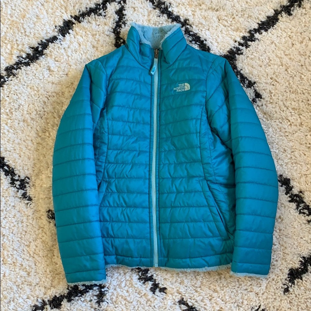 THE NORTH FACE REVERSIBLE PUFFER JACKET